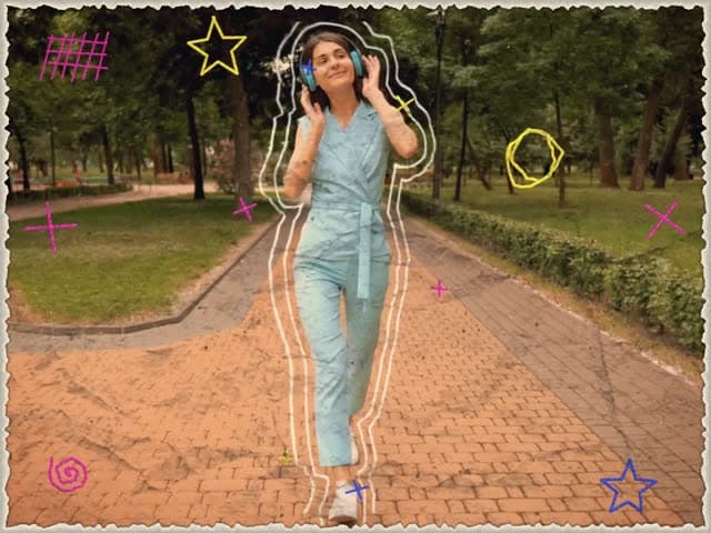 MixMedia Crayon: effect video example