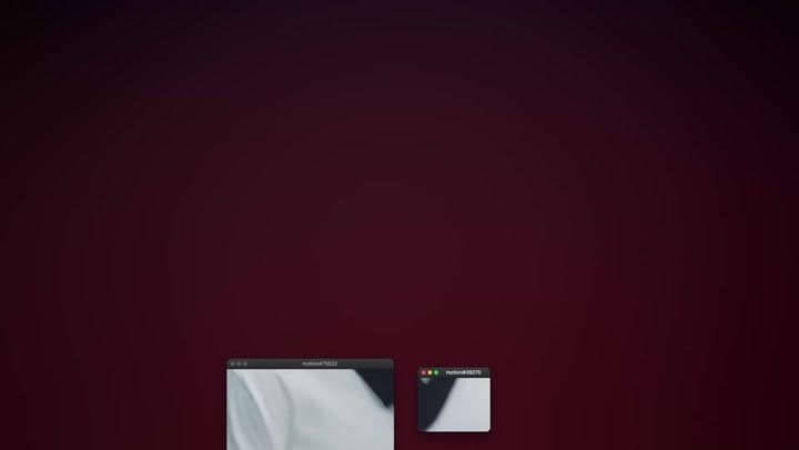 Window Reveal: effect video example