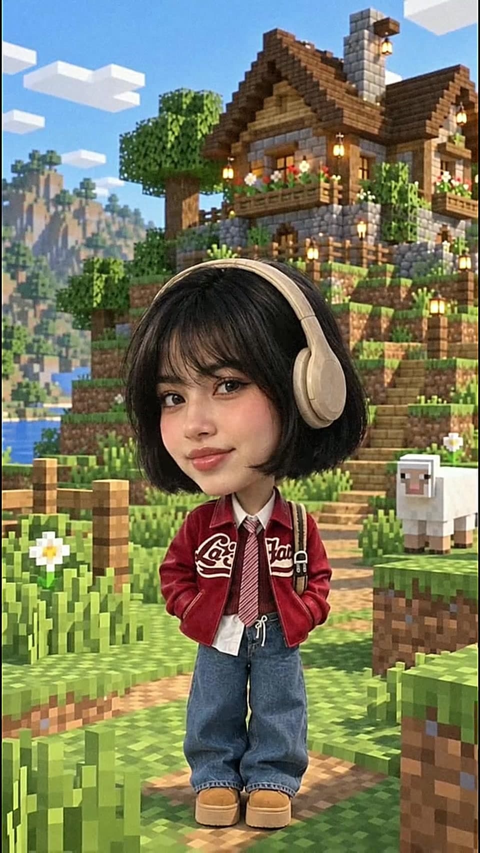 Bobblehead Avatar: viral trends video example