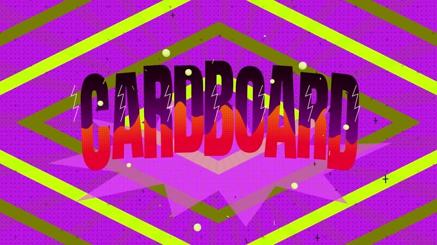 3D Kinetic Typography Title: effect video example
